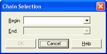 Chain Selection Dialog Box