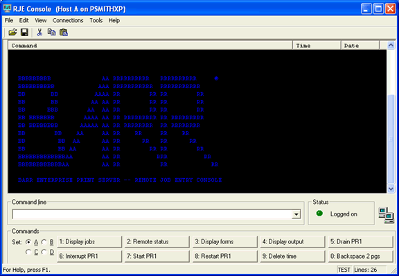 RJE Console